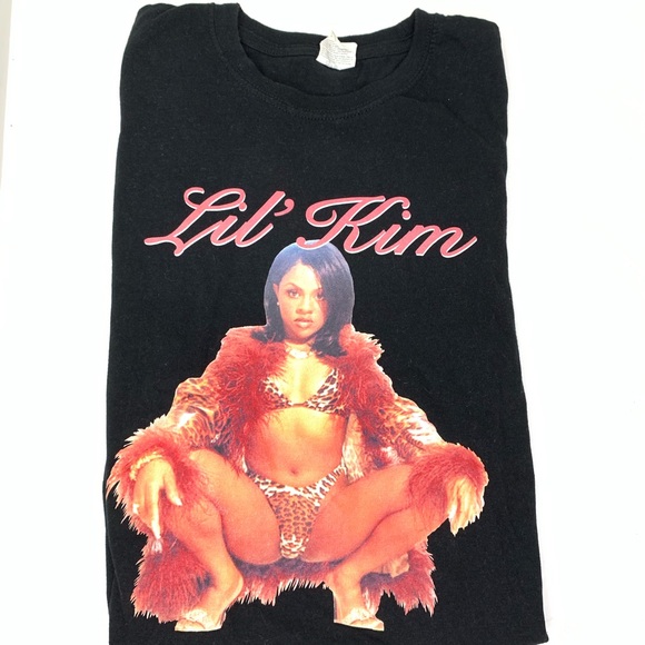 Tops - Lil Kim graphic retro T-shirt size small black